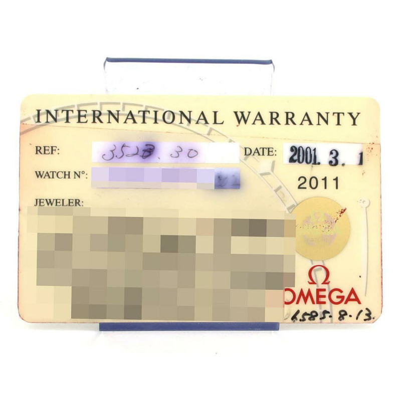 歐米茄超霸系列星期日曆型3523.30不鏽鋼自動腕錶-6