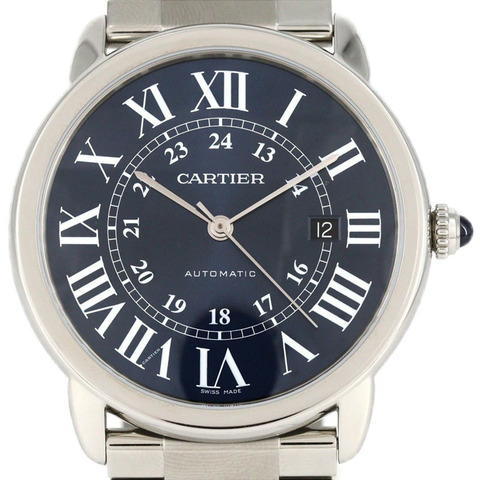 卡地亞 Rondo Solo XL WSRN0023 不鏽鋼自動腕錶