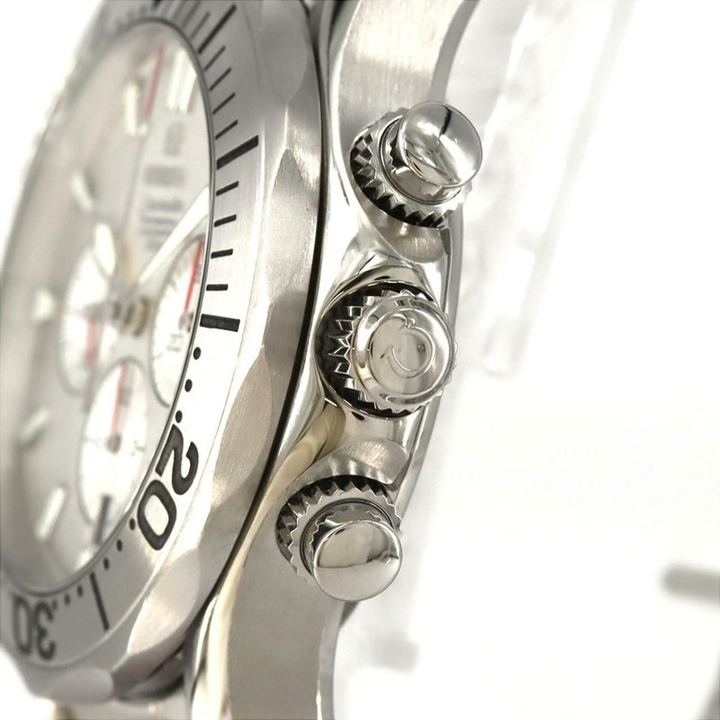 歐米茄海馬系列專業計時腕錶 2589.30 不鏽鋼自動腕錶-2