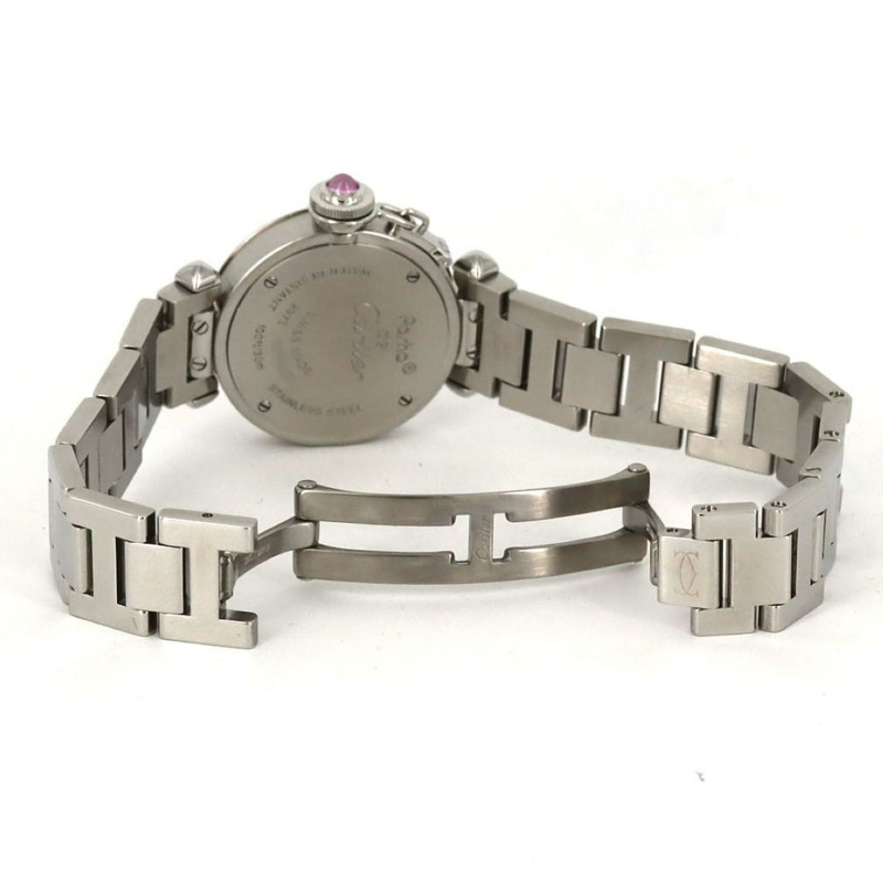 卡地亞 Miss Pasha W3140008 不鏽鋼石英錶-4