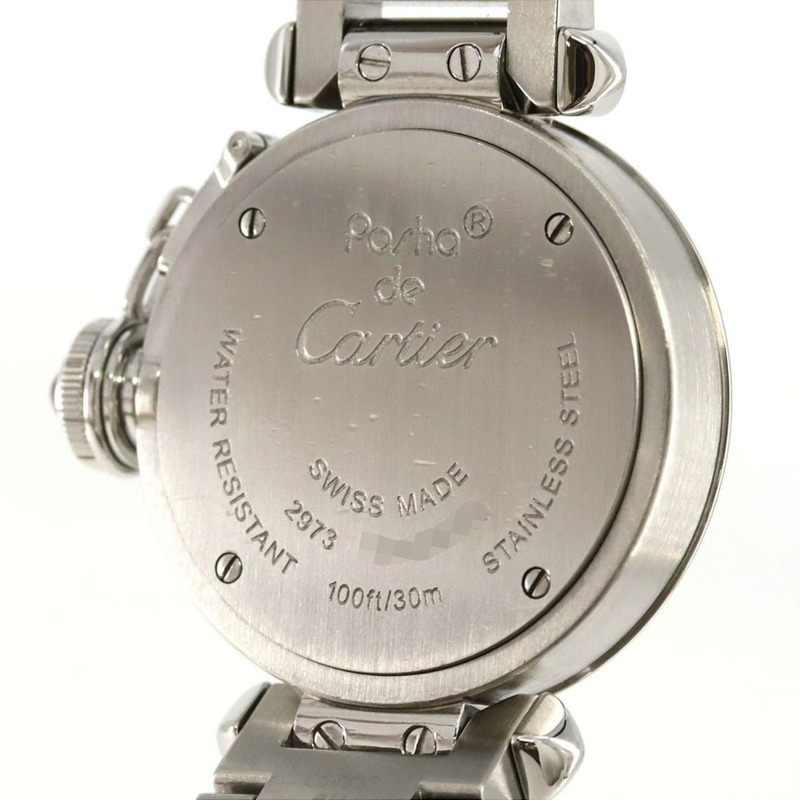 卡地亞 Miss Pasha W3140008 不鏽鋼石英錶-5