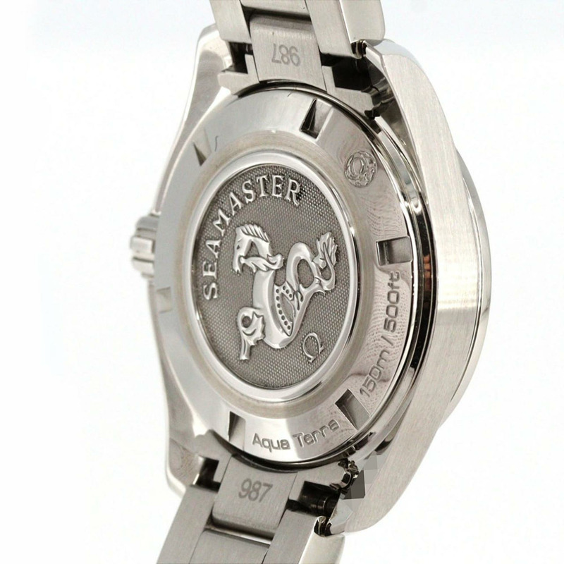 歐米茄海馬系列Aqua Terra 231.10.30.61.02.001不鏽鋼石英錶-5