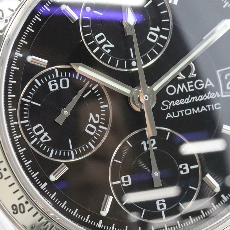 歐米茄超霸系列日期顯示3513.50不鏽鋼自動腕錶-4