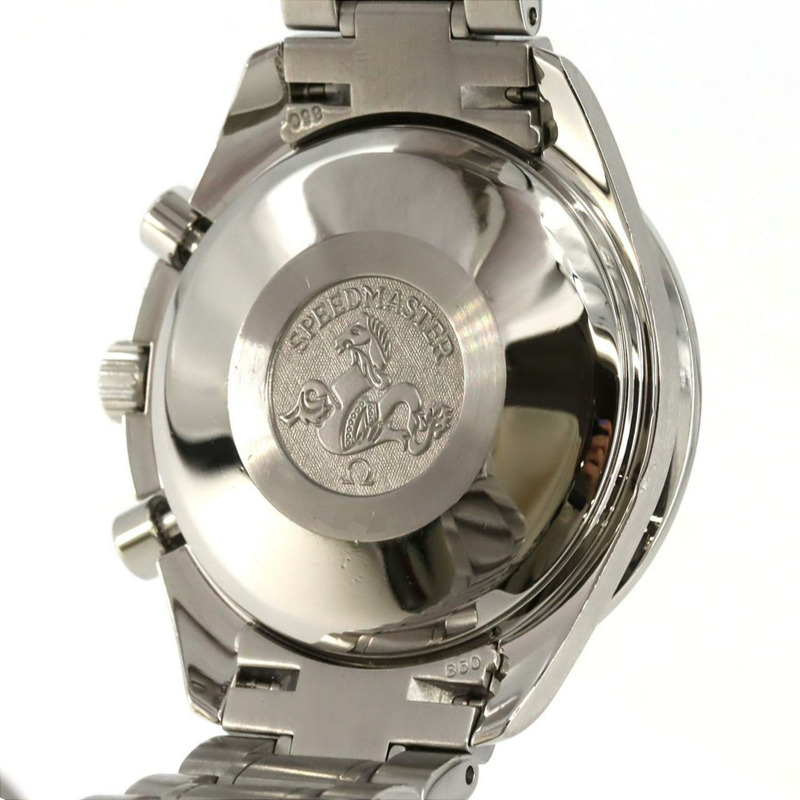 歐米茄超霸系列日期顯示3513.50不鏽鋼自動腕錶-5