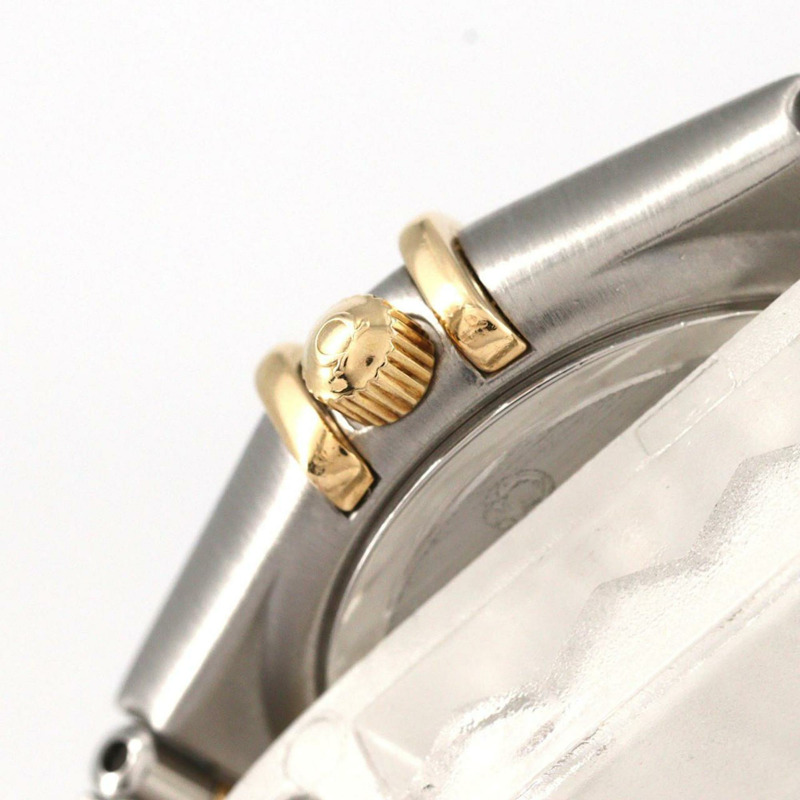 歐米茄星座系列迷你160週年雙色D 12P腕錶 111.25.23.60.58.001 不鏽鋼黃金石英錶-2