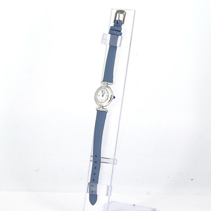 卡地亞 Must Colisee SM W1011455 銀色石英錶-1