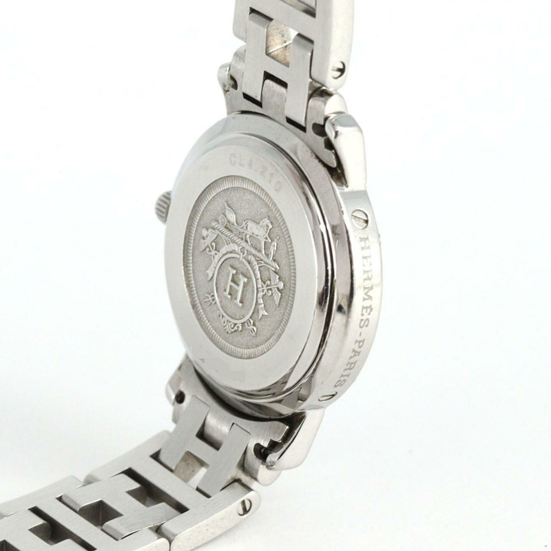 愛馬仕 Clipper CL4.210 不鏽鋼石英錶-4