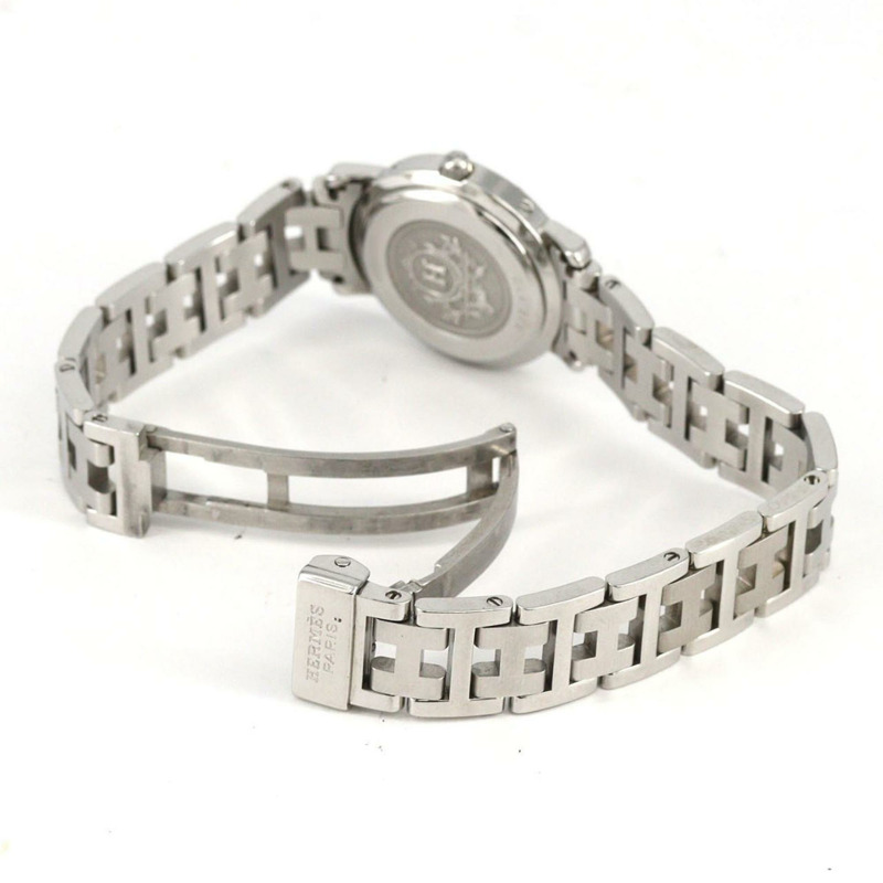 愛馬仕 Clipper CL4.210 不鏽鋼石英錶-5