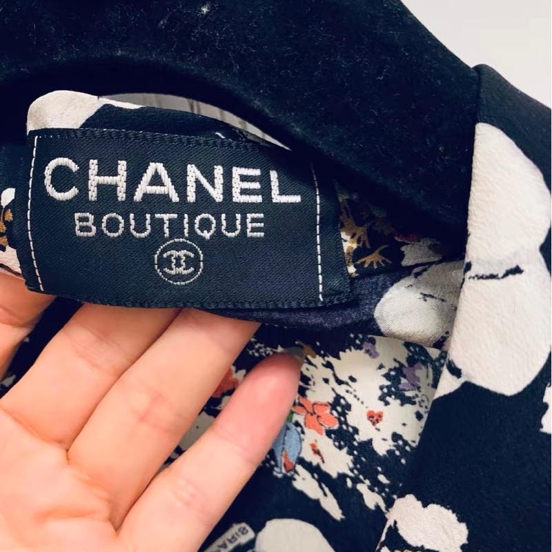 Chanel真絲連衣裙40碼-1