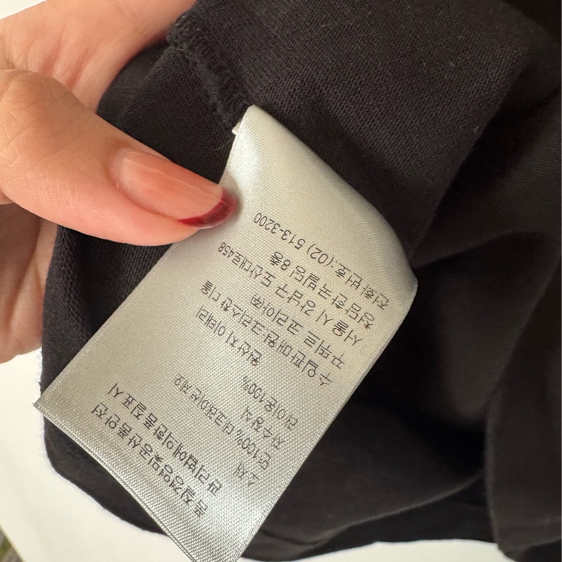 Dior黑色CD短袖T恤-7