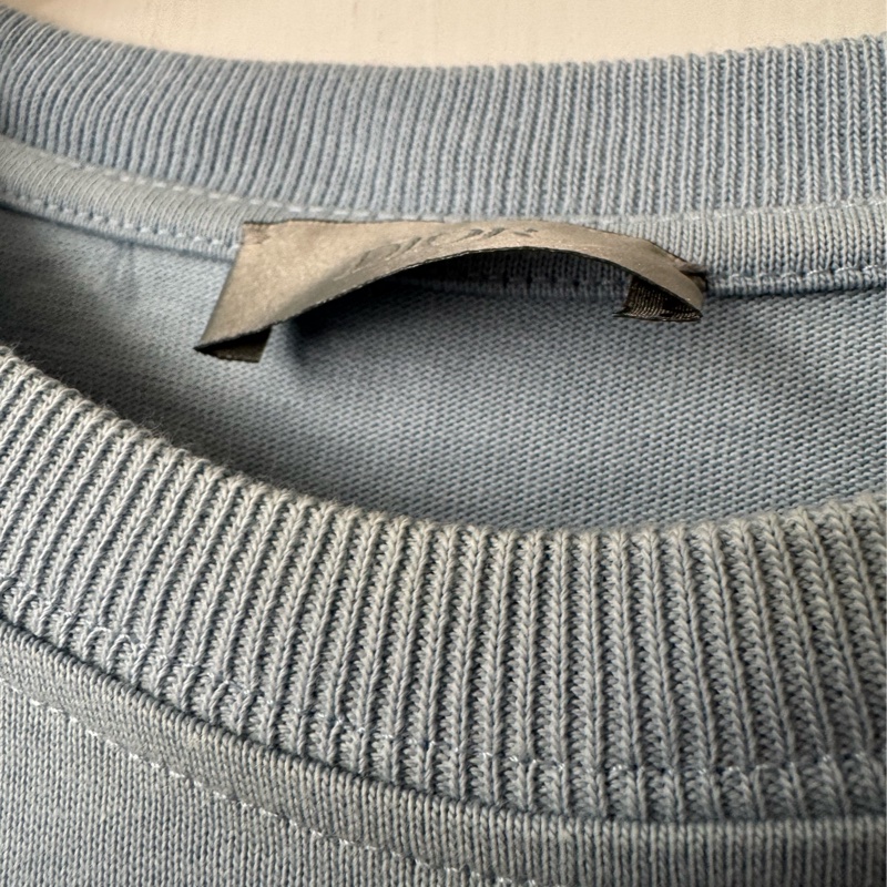 Dior天空藍CD logo短袖T恤-2