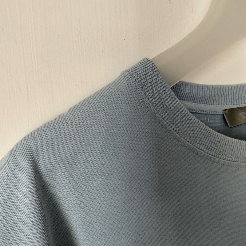 Dior天空藍CD logo短袖T恤-6