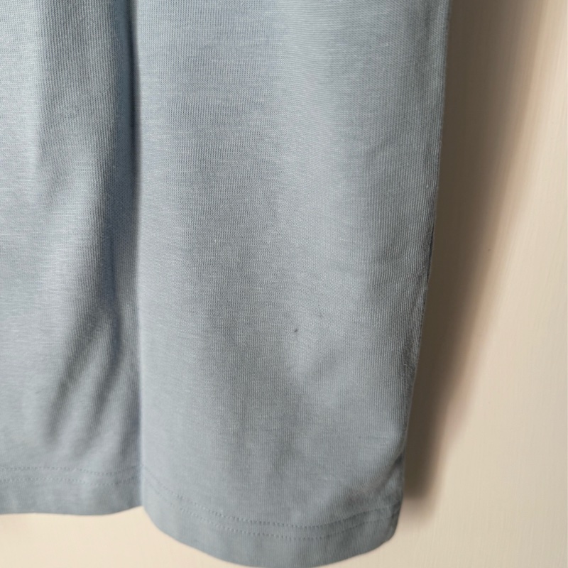 Dior天空藍CD logo短袖T恤-14