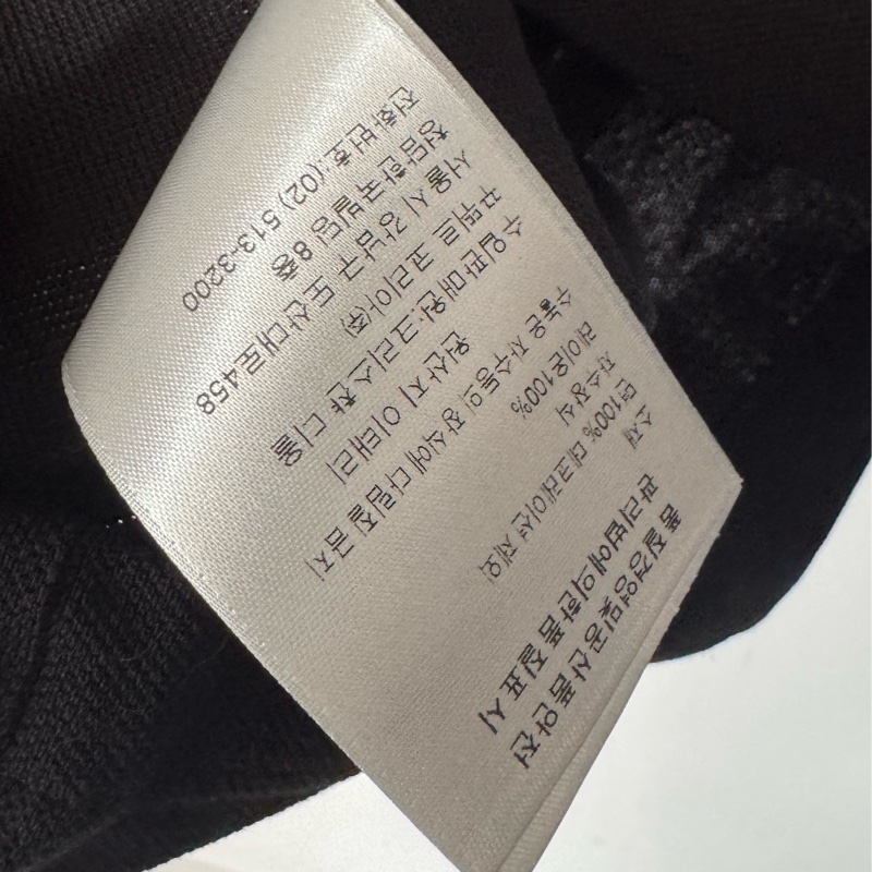 Dior黑色CD logo polo衫-15