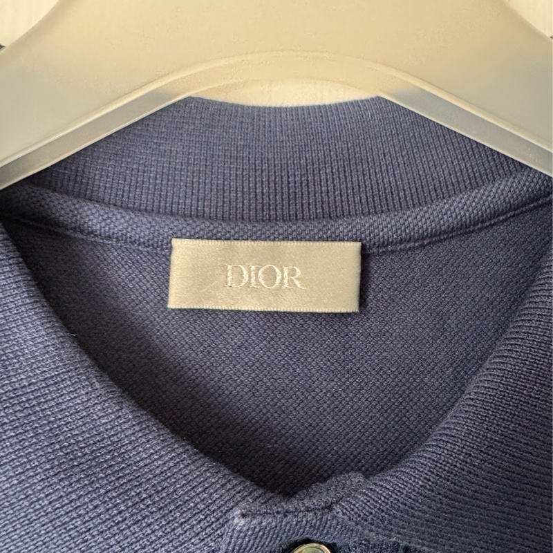 Dior深藍CD logo polo衫-1
