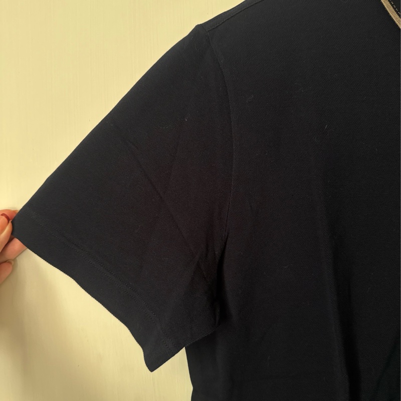 Hermes 深藍前口袋polo衫-4