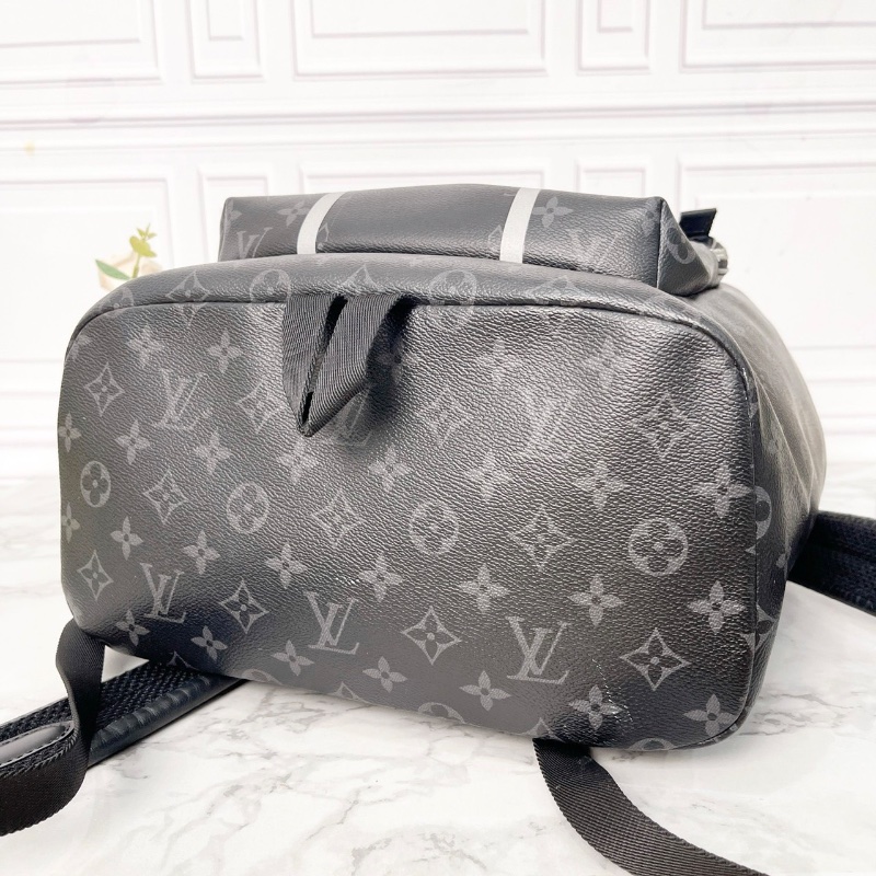 LV Fragment 藤原浩閃電後背包30×16×45 98新配件塵袋-8