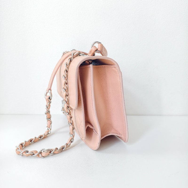 Chanel 香奈兒古巴系列郵差包 24 開有 有卡 2017 年 97 新-2