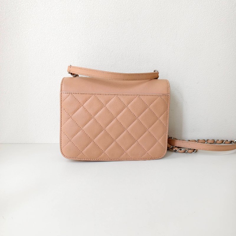 Chanel 香奈兒古巴系列郵差包 24 開有 有卡 2017 年 97 新-5