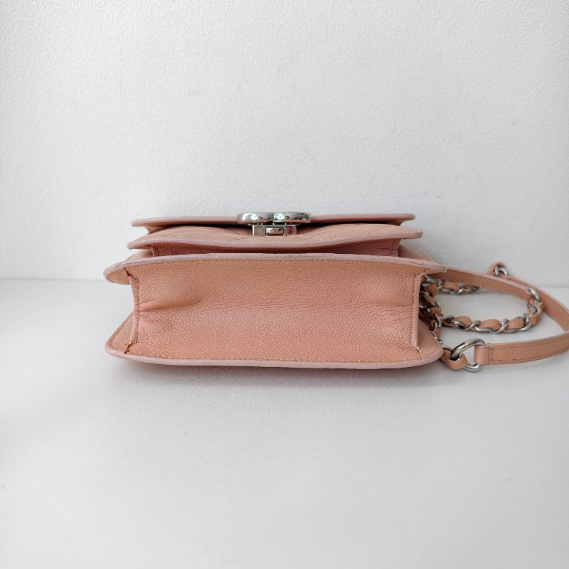 Chanel 香奈兒古巴系列郵差包 24 開有 有卡 2017 年 97 新-8