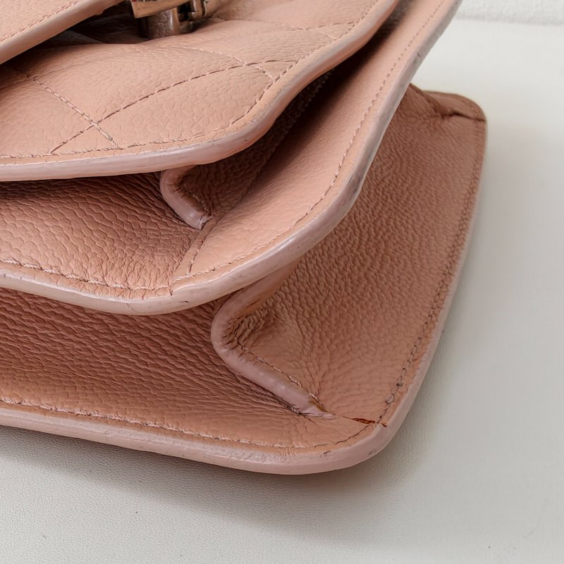 Chanel 香奈兒古巴系列郵差包 24 開有 有卡 2017 年 97 新-15