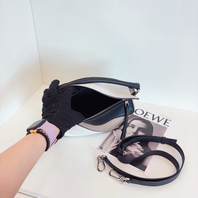 Loewe 三拼色Puzzle小號24x15x10 98新配件塵袋-3