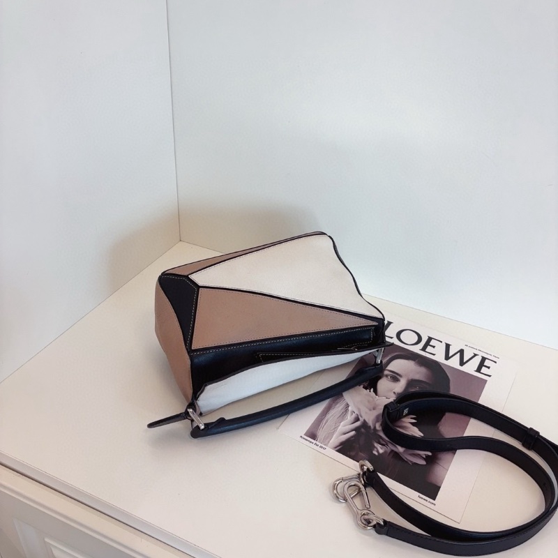 Loewe 三拼色Puzzle小號24x15x10 98新配件塵袋-5