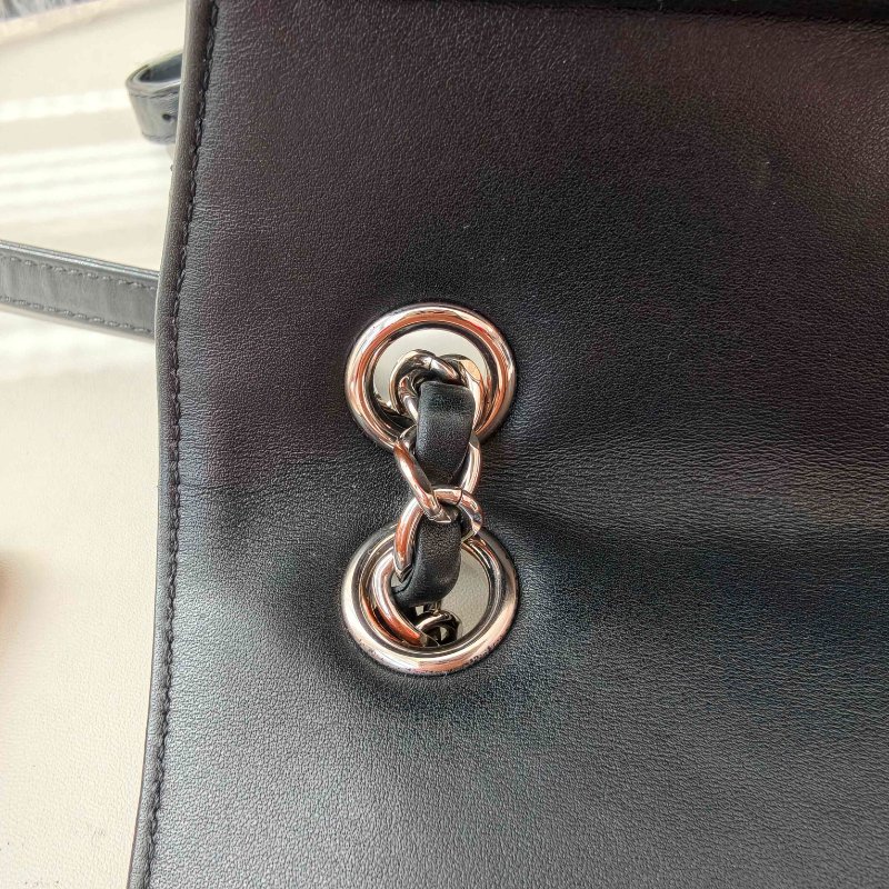 香奈兒 / Chanel 後背包 小號黑色小牛皮 25 開 19.5 × 26.5 × 12.5 cm 2018 年 98 新-24