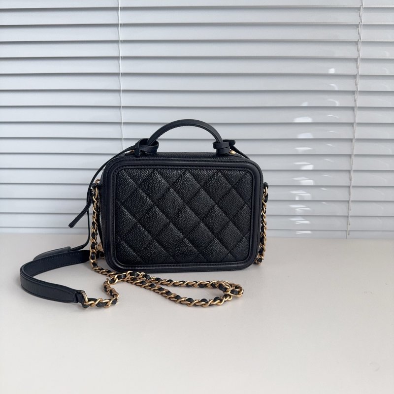 香奈兒 Chanel 相機包 黑色小號 26 開 無卡-1