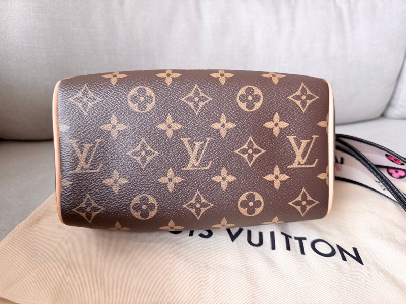 LV speedy 20 肩帶款 M46234 肩背、斜背、手提-6