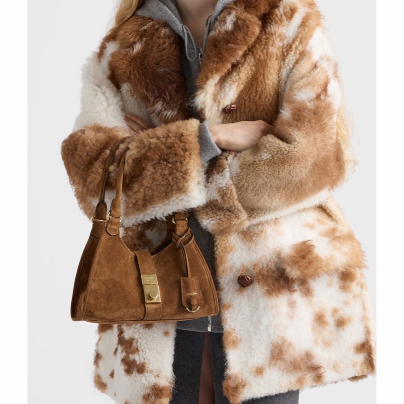 Prada 女士 小號雙手柄單肩包均碼碼小號、26cm*12cm*18cm-0