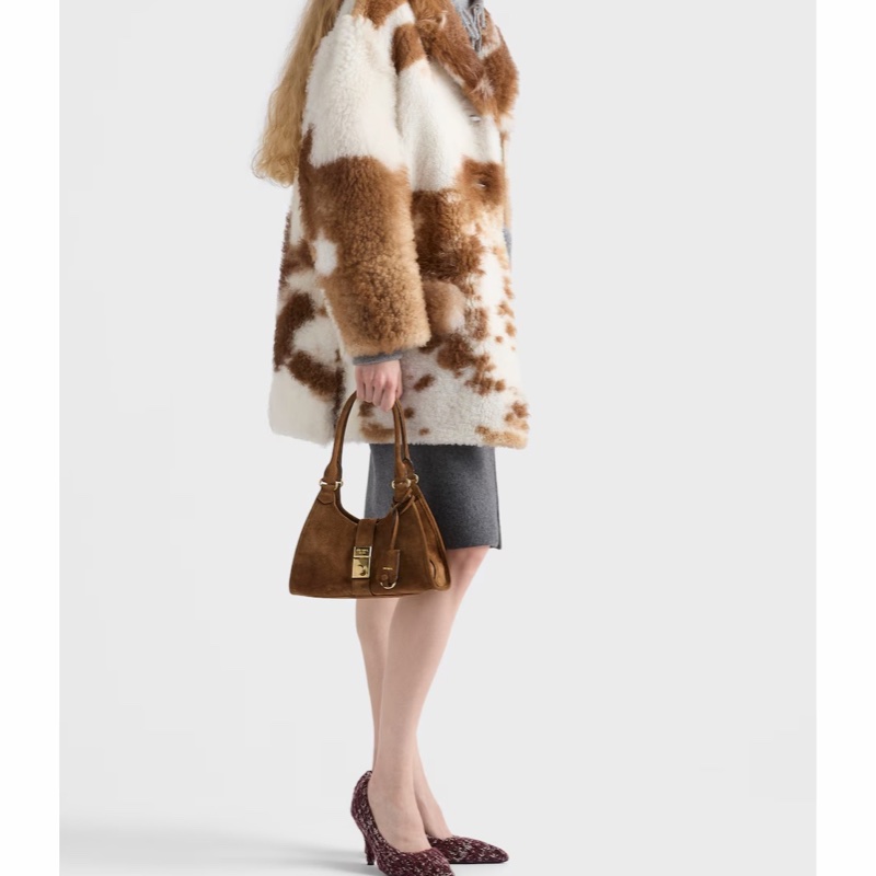 Prada 女士 小號雙手柄單肩包均碼碼小號、26cm*12cm*18cm-4