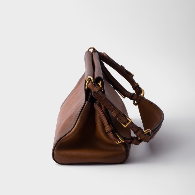 Prada 女士 Enchaîné 中號皮革包均碼碼中號、32.5cm*11cm*15.5cm-1