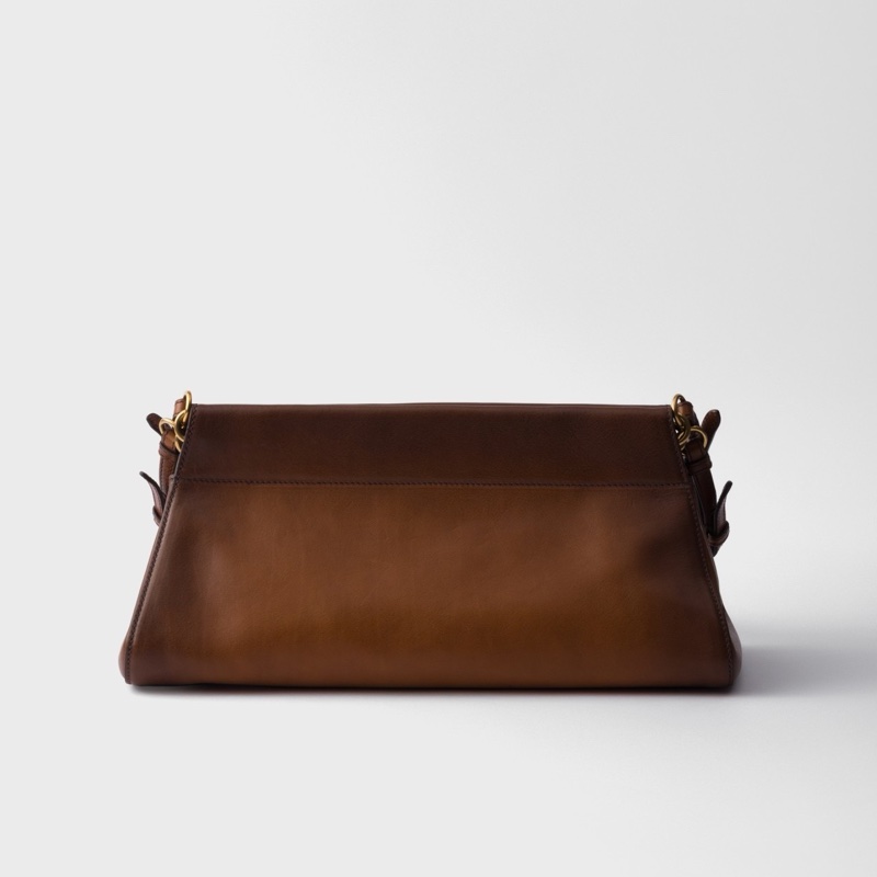 Prada 女士 Enchaîné 中號皮革包均碼碼中號、32.5cm*11cm*15.5cm-3