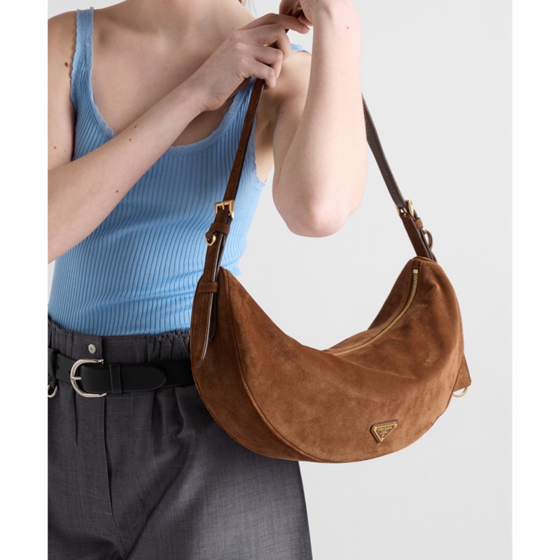 Prada 女士 徽標單肩包均碼碼大號、42cm*8.5cm*19.5cm-4