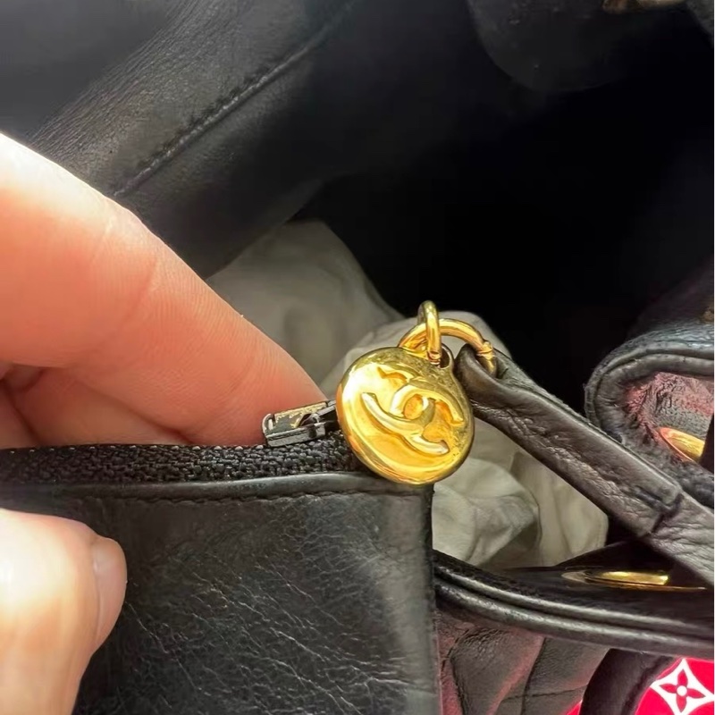 Chanel雙肩背包有卡-4