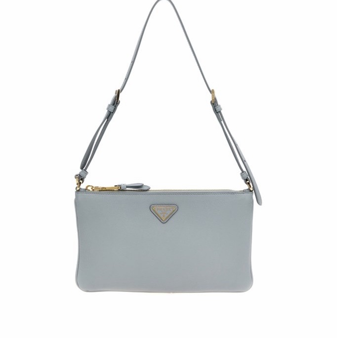 Prada 女士 拉鍊單肩包均碼碼常規、25cm*2.5cm*15cm-0
