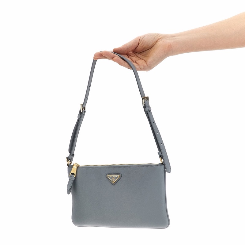 Prada 女士 拉鍊單肩包均碼碼常規、25cm*2.5cm*15cm-1