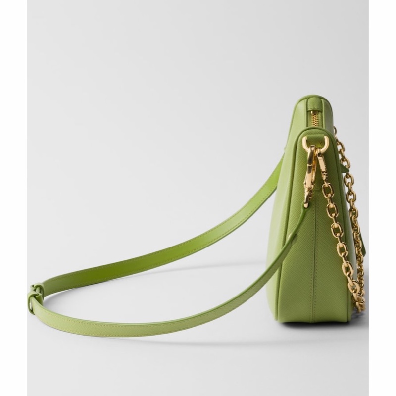 Prada 女士 Re-Edition Saffiano 迷你單肩包均碼碼MINI、22cm*6cm*18cm-1