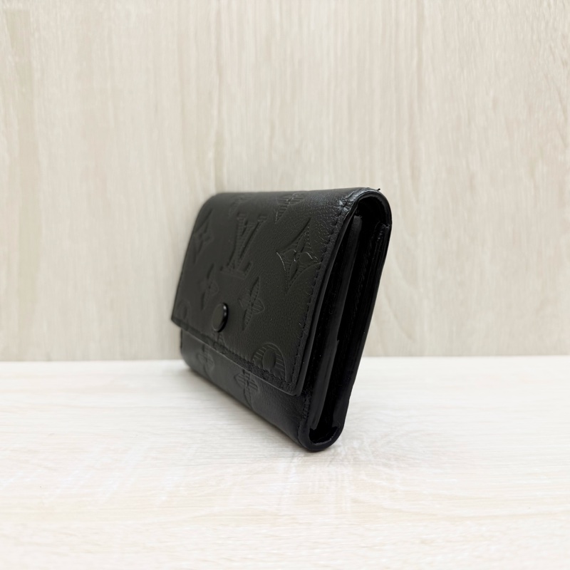 LV M12635 Victor 壓花牛皮三折式零錢短夾-12