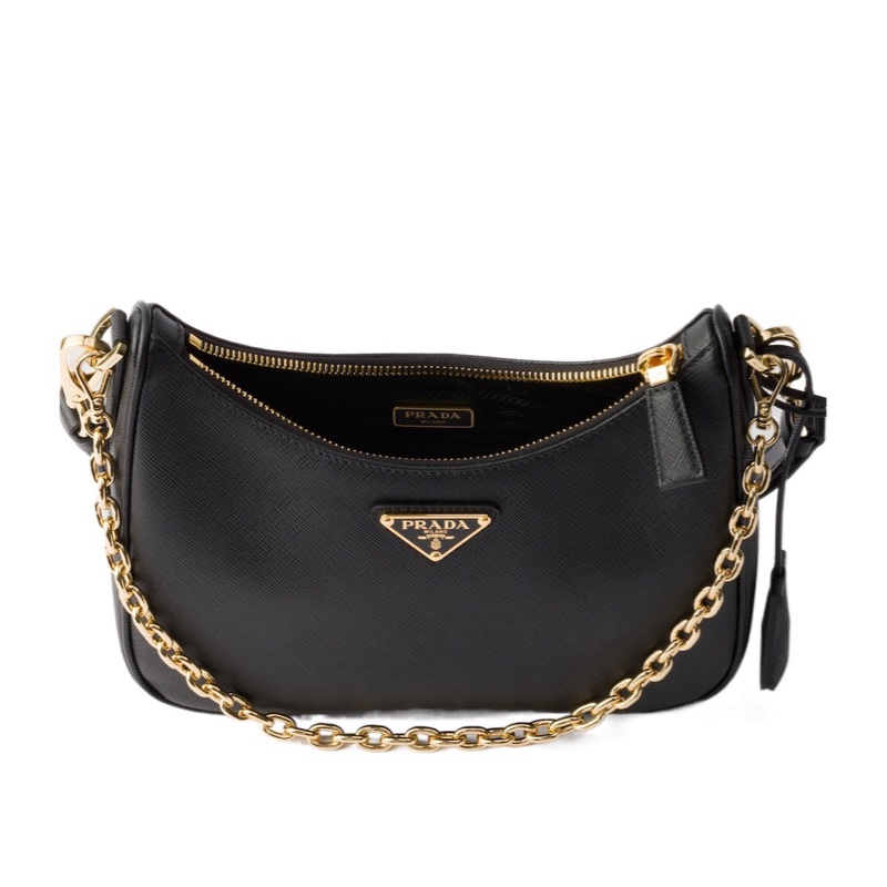 Prada 女士 re-edition皮質肩背包均碼碼22cm*6cm*18cm-4