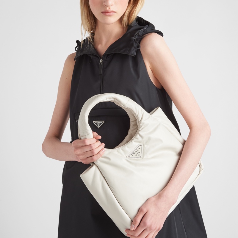 Prada 女士 中號Prada Soft 手提包均碼碼30cm*17cm*26cm-5