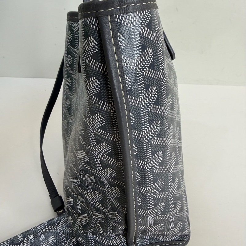 GOYARD｜ tote mini 灰 2024購證-3