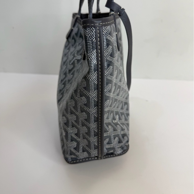 GOYARD｜ tote mini 灰 2024購證-5