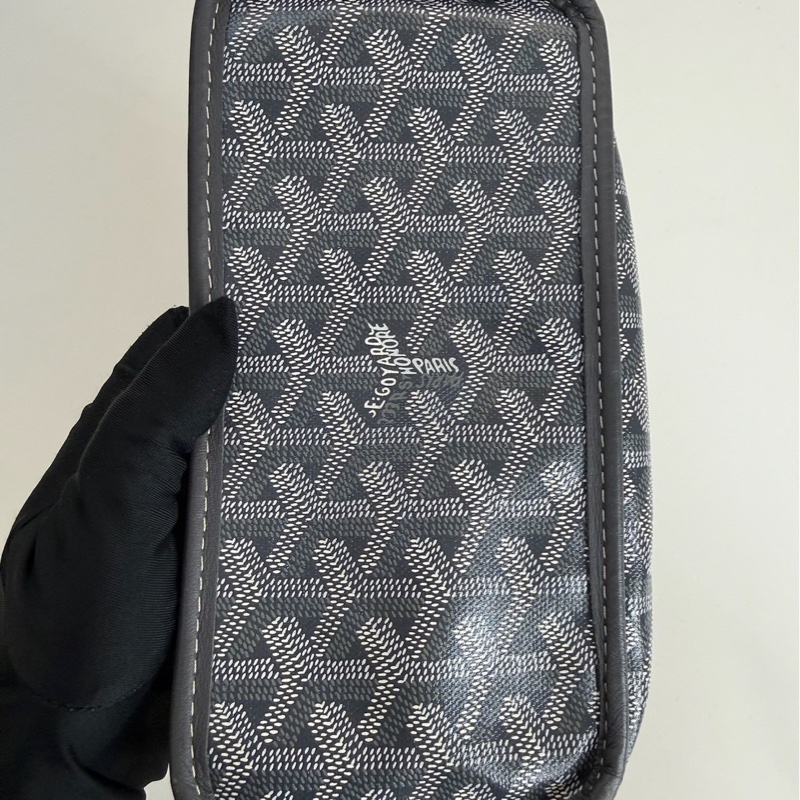 GOYARD｜ tote mini 灰 2024購證-7