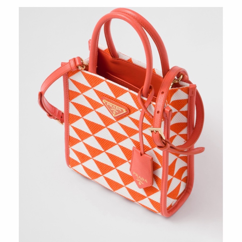 Prada 女士 Symbole 徽標迷你單肩包均碼碼17cm*6cm*19cm-2