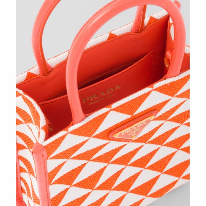 Prada 女士 Symbole 徽標迷你單肩包均碼碼17cm*6cm*19cm-4