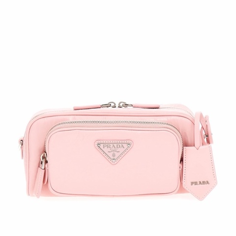 Prada 女士 徽標拉鍊斜挎包均碼碼22cm*11cm*8cm