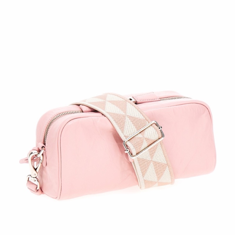 Prada 女士 徽標拉鍊斜挎包均碼碼22cm*11cm*8cm-1
