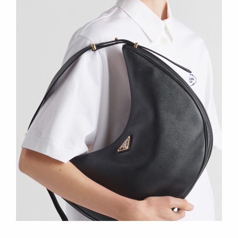 Prada 女士 大號Arqué徽標單肩包均碼碼大號、35cm*8cm*22.5cm-2